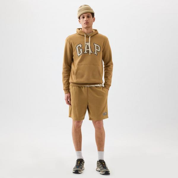 Šortky GAP Logo Shorts Perfect Khaki XL