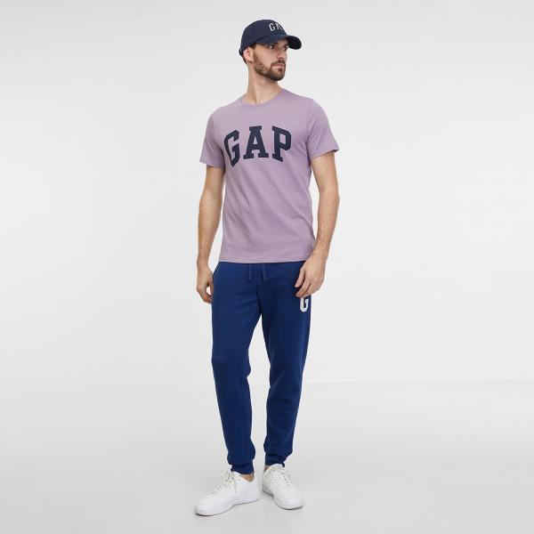 Tepláky GAP Logo Jogger Sweatpants Pangea Blue XS