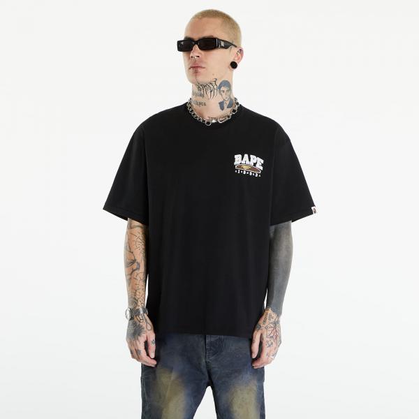 Tričko A BATHING APE Hand Draw Bape Relaxed Fit Tee Black XXL
