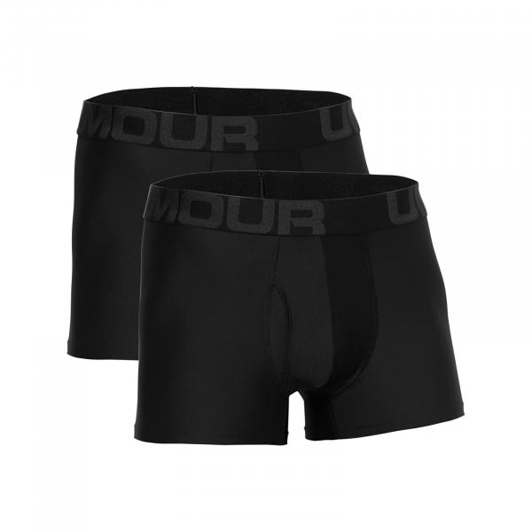 Boxerky Under Armour Tech 3In 2 Pack Black S