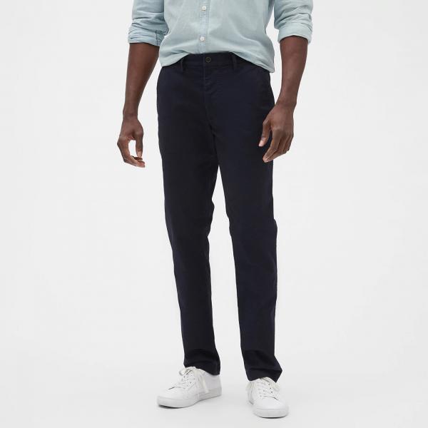 Kalhoty GAP Chino Slim Fit Pants New Classic Navy 2 W30/L32