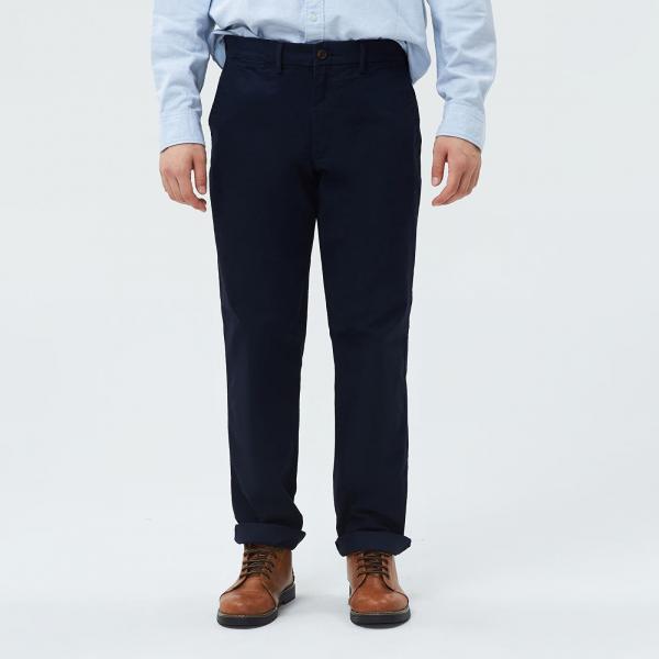 Kalhoty GAP Chino Straight Fit Pants New Classic Navy W30/L32