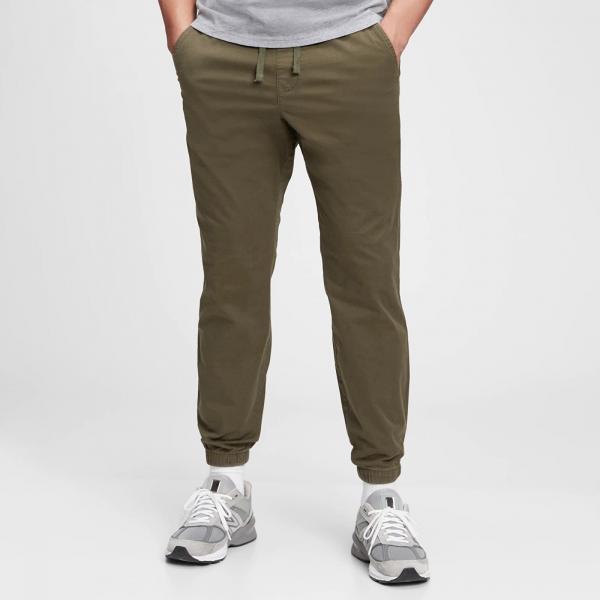 Kalhoty GAP Jogger Pants Black Moss XXL