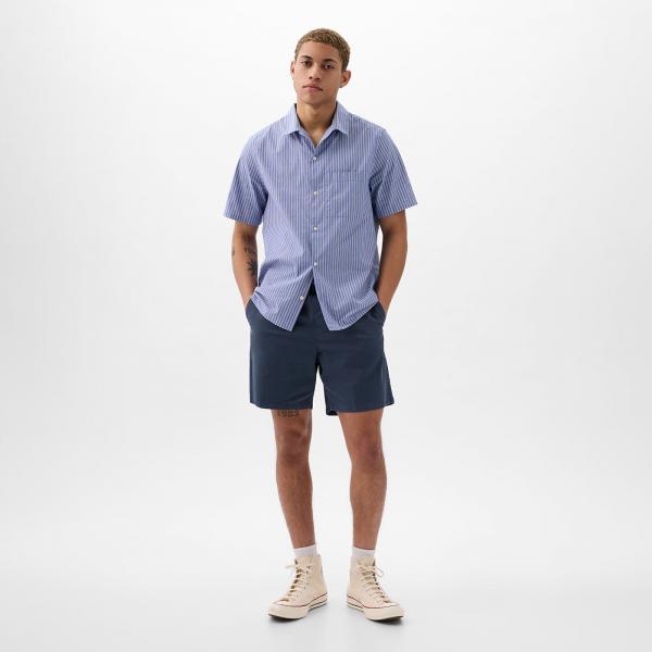 Šortky GAP 7 Inch Easy Shorts Storm Cloud XS