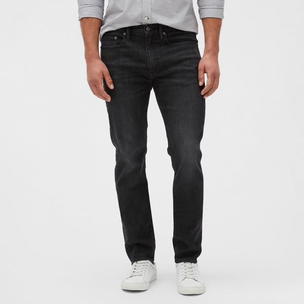 Kalhoty GAP Denim Pants Slim Dark Grey 007 W34/L32