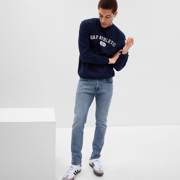 Kalhoty GAP Denim Pants Skinny Light Wash W36/L34