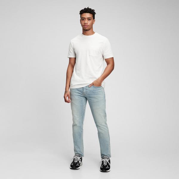 Kalhoty GAP Denim Pants Slim Light Wash W32/L34
