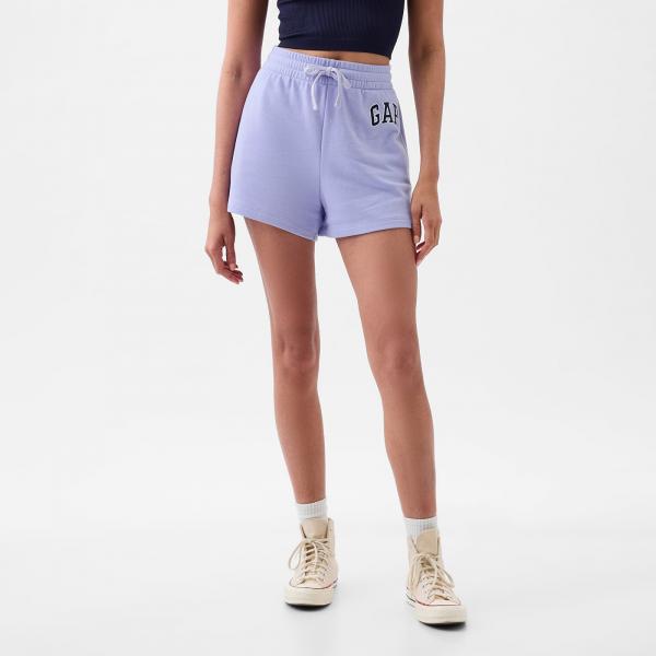 Šortky GAP Logo Shorts Fresh Lavender XXL