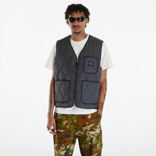 Vesta Awake NY Quilted Vest Charcoal L