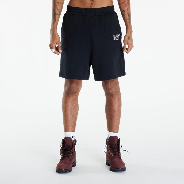 Šortky Awake NY Spire Logo Embroidered Sweatshort Black XL