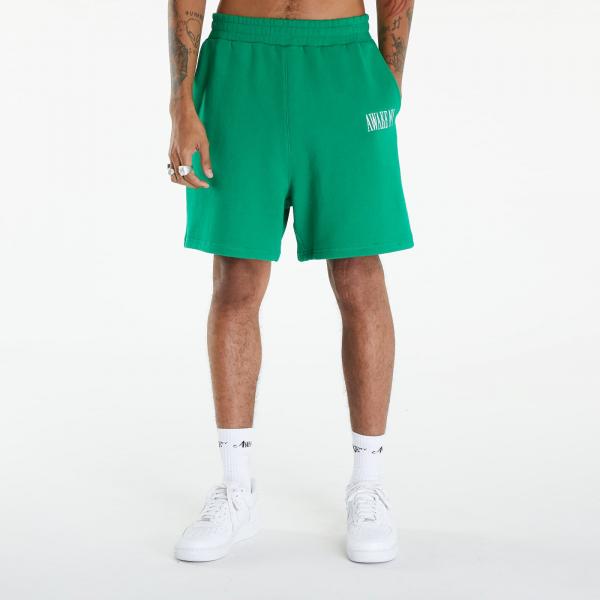 Šortky Awake NY Spire Logo Embroidered Sweatshort Green S