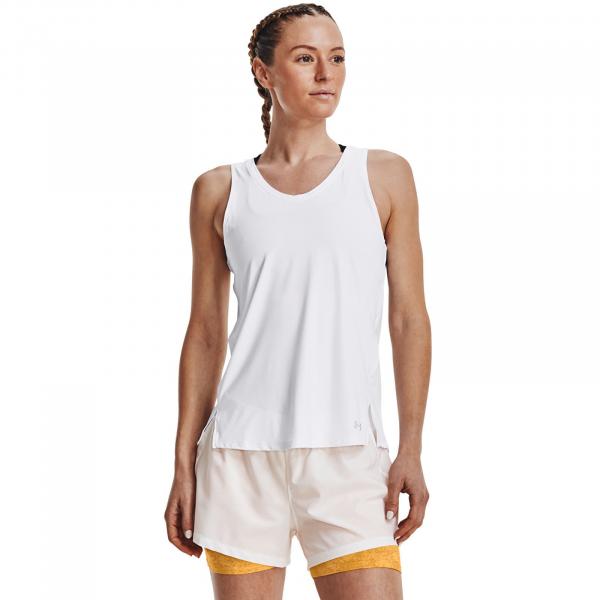 Tílko Under Armour Isochill Run Laser Tank White XS
