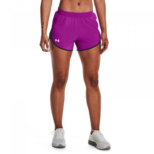 Šortky Under Armour Fly By Elite 3'' Short Strobe XS
