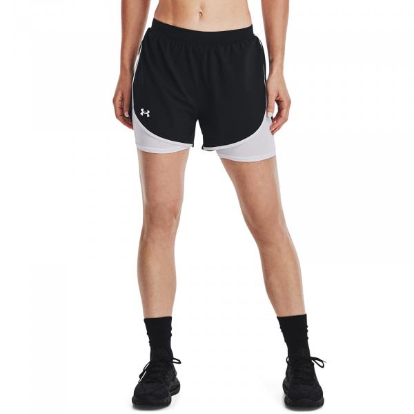 Šortky Under Armour Fly By Elite 2-In-1 Short Black S