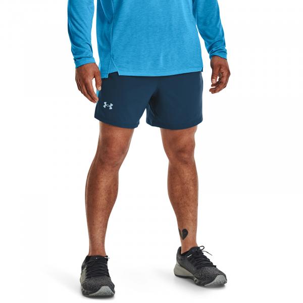 Šortky Under Armour Launch 5'' Short Petrol Blue S