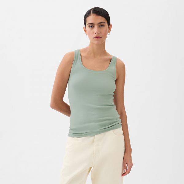 Tílko GAP Modal Tank Frothy Aqua XS