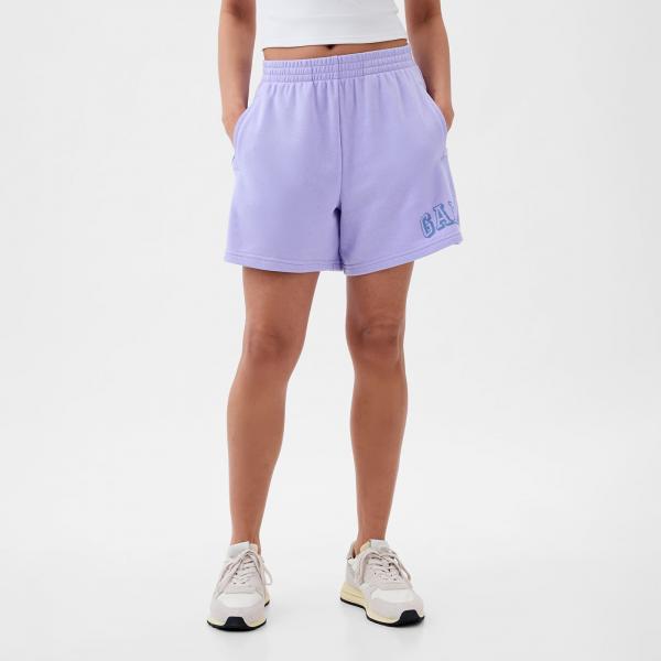 Šortky GAP Logo Shorts Fresh Lavender XS