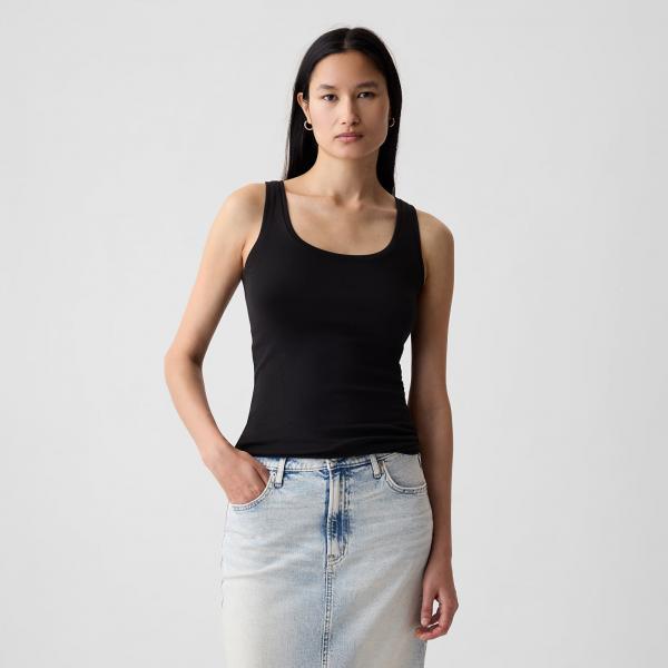 Tílko GAP Modal Tank Black XXL
