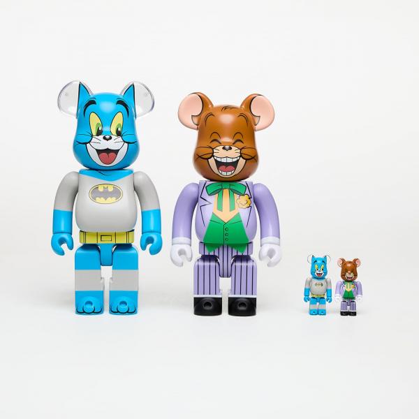 Medicom Toy BE@RBRICK Tom As Batman & Jerry As Joker 100% & 400% Set