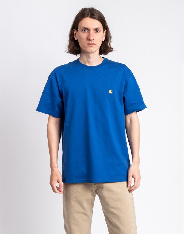 Tričko Carhartt WIP S/S Chase T-Shirt Acapulco/Gold