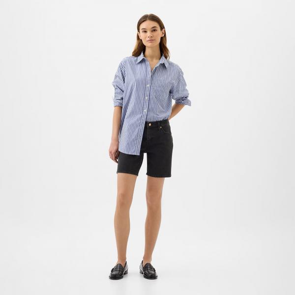 Šortky GAP 5 Inch Denim Shorts Black Wash W26