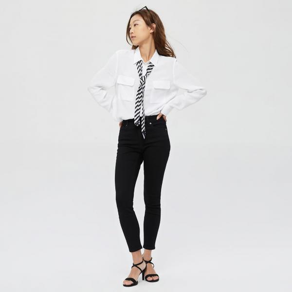 Kalhoty GAP Denim Pants Jegging - Mid Rise True Black V2 2 W29