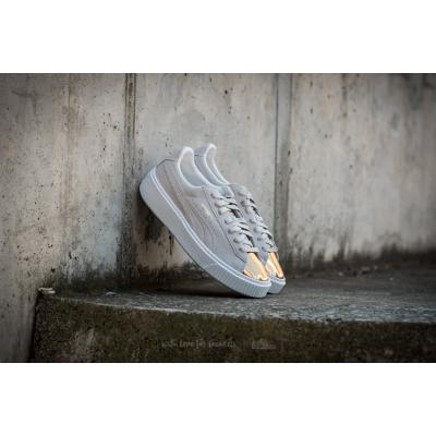 Puma Suede Platform Gold Gold-Star White-Puma White