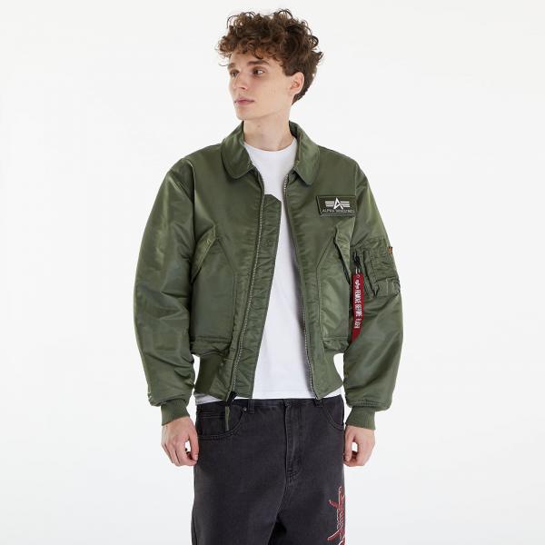 Bomber Alpha Industries CWU 45 Heritage Sage Green L
