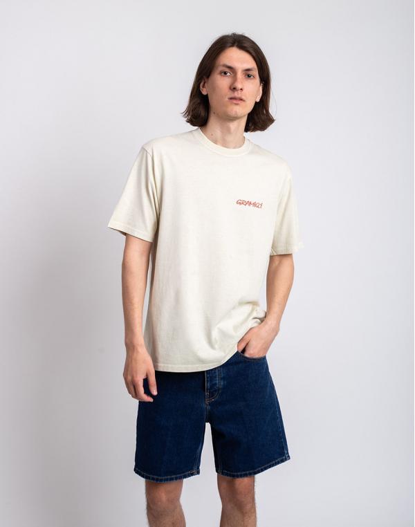 Tričko Gramicci Carabiner Tee SAND PIGMENT