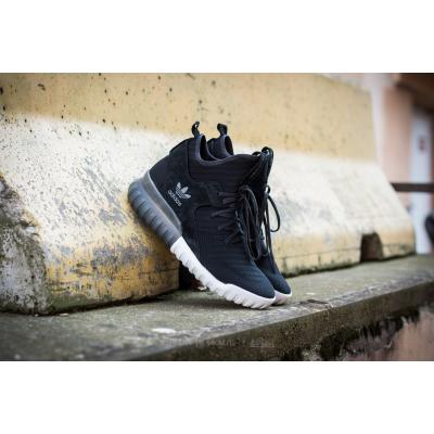 adidas Tubular X Primeknit Core Black/ Dark Grey/ Vintage White