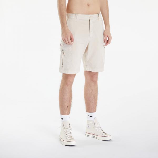 Šortky Tommy Jeans Ethan Cargo Shorts Beige 36