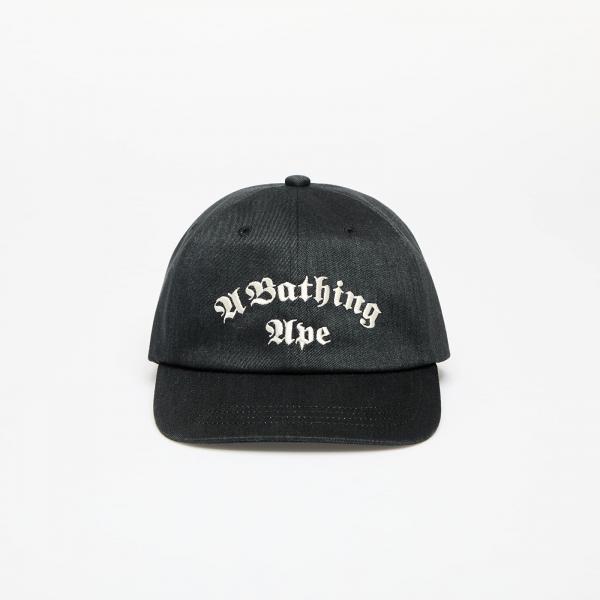 Kšiltovka A BATHING APE A Bathing Ape Panel Cap Black Universal