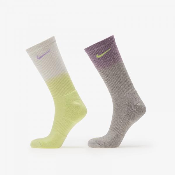 Ponožky Nike Everyday Plus Cushioned Crew Socks 2-Pack Multi-Color XL