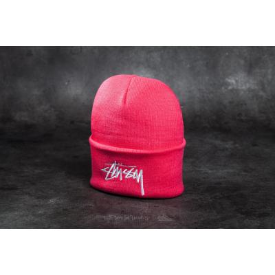 Stüssy Stock Cuff Beanie Pink