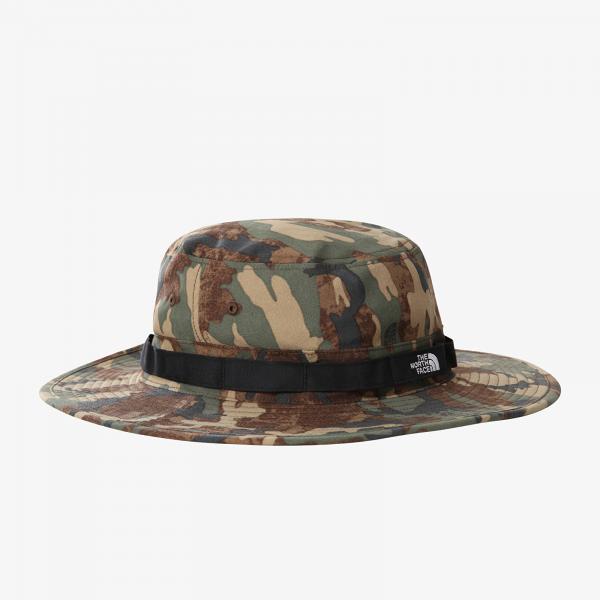 Klobouk The North Face Class V Brimmer Kelp Tan Tnf Camo Print L/XL