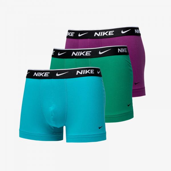 Boxerky Nike Dri-FIT Trunk 3-Pack Multicolor S