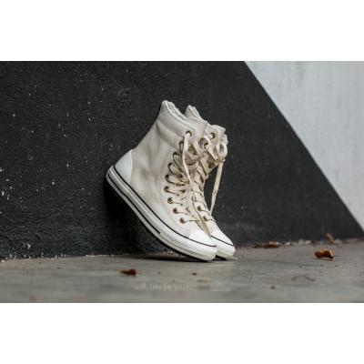 Converse CT AS Hi-Rise Boot Leather+Fur Parchment/ Black/ Egret