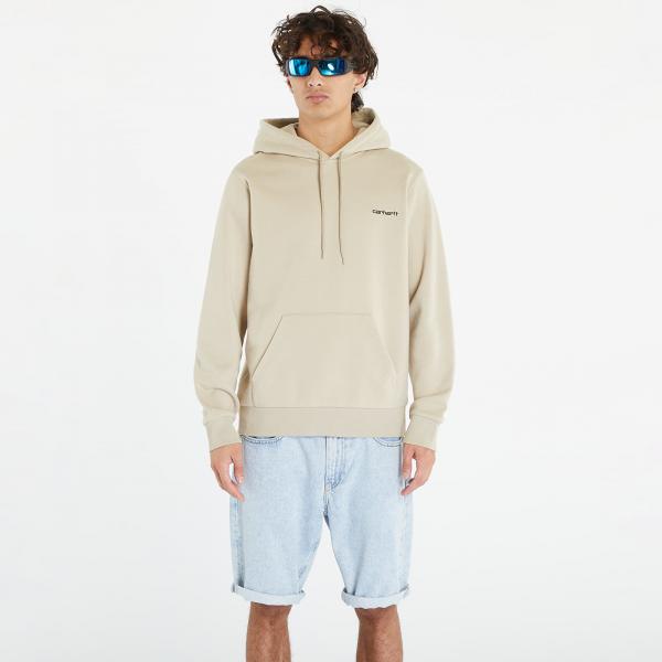 Carhartt WIP Hooded Script Embroidery Sweatshirt Wall