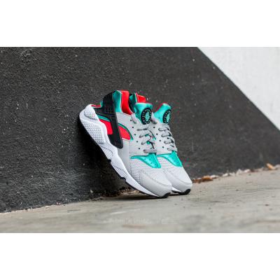 Nike Air Huarache Flat Silver/ Light Crimson-Clear Jade-Hyper Turquoise-Black-White