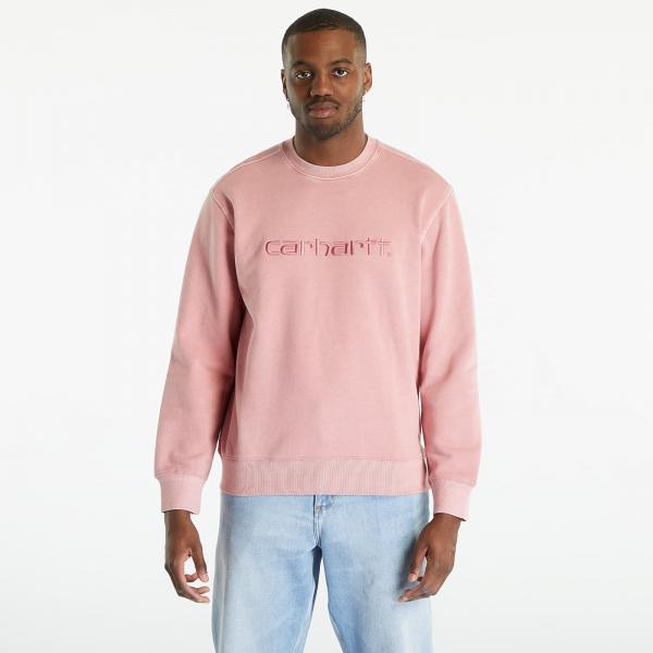 Mikina Carhartt WIP Duster Sweat UNISEX Dahlia Garment Dyed XL