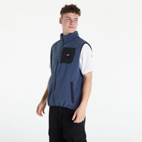 Vesta Nike NSW THERMA-FIT Polar Fleece Vest Thunder Blue/ Black XS