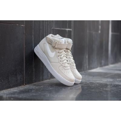 Nike Air Force 1 Mid ´07 Light Bone/ White-White