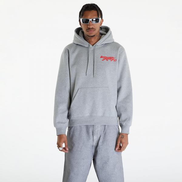 Mikina Carhartt WIP Rocky Script Hoodie UNISEX Grey Heather M