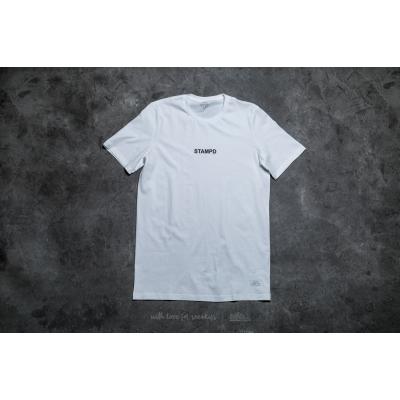 STAMPD Center Logo Tee White