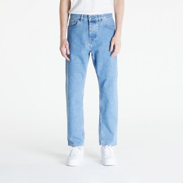 Džíny Carhartt WIP Newel Pant Blue Stone Bleached 38
