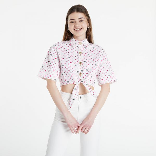 Košile Chiara Ferragni Bull Gallo Pr Rainbow Ao Shirt White 44