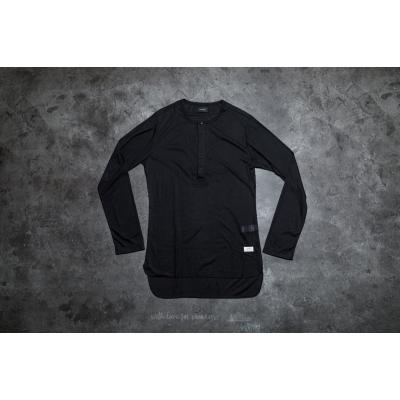 STAMPD Edge Henley Black