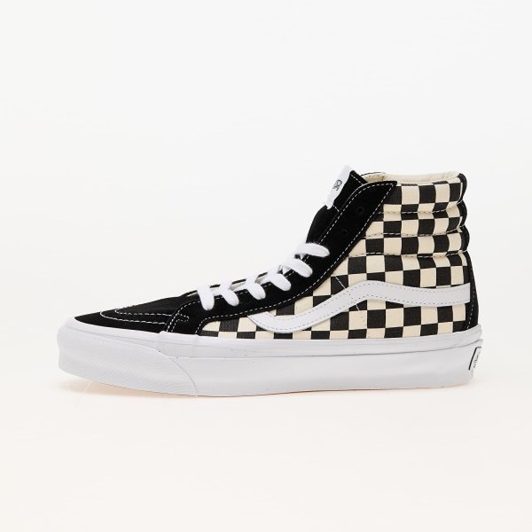 Tenisky Vans Sk8-Hi Reissue 38 LX Checkerboard Black/ Off White EUR 36.5
