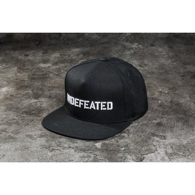 UNDEFEATED Stencil Cap Black
