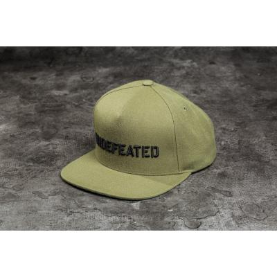UNDEFEATED Stencil Cap Green